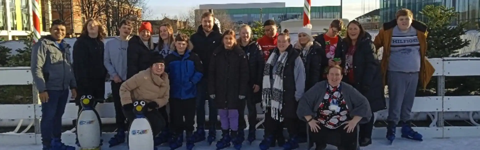 Ice-skating delight for pupils Featured Image