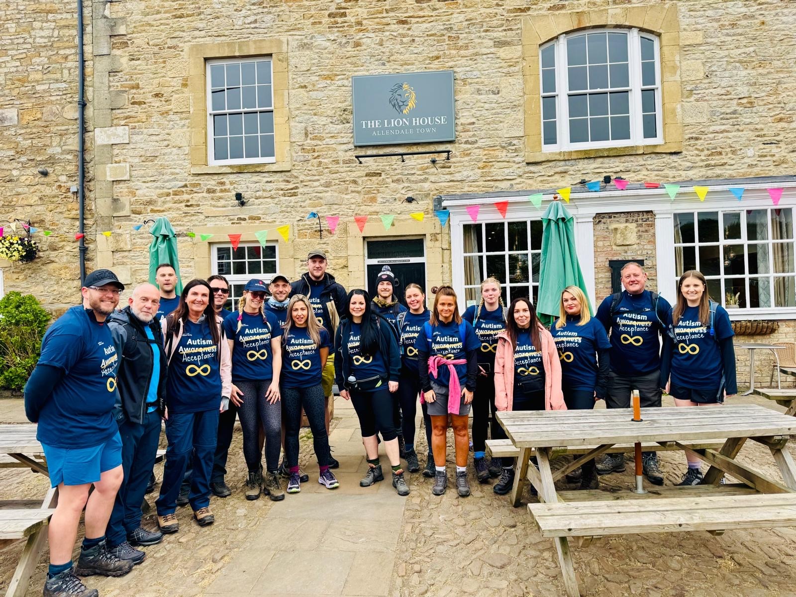 The Sage foundation take on their 'Allendale Challenge' to raise money for NEAS