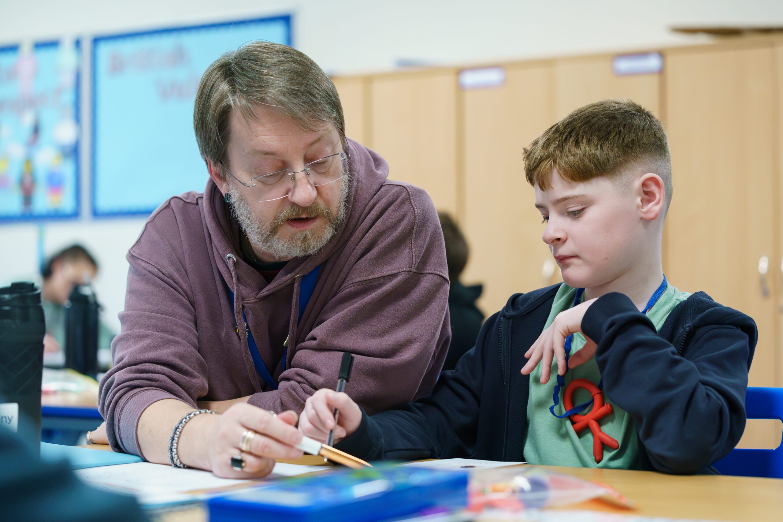 Service users and staff from the North East Autism Society take part in activities at Aycliffe School Picture: DAVID WOOD