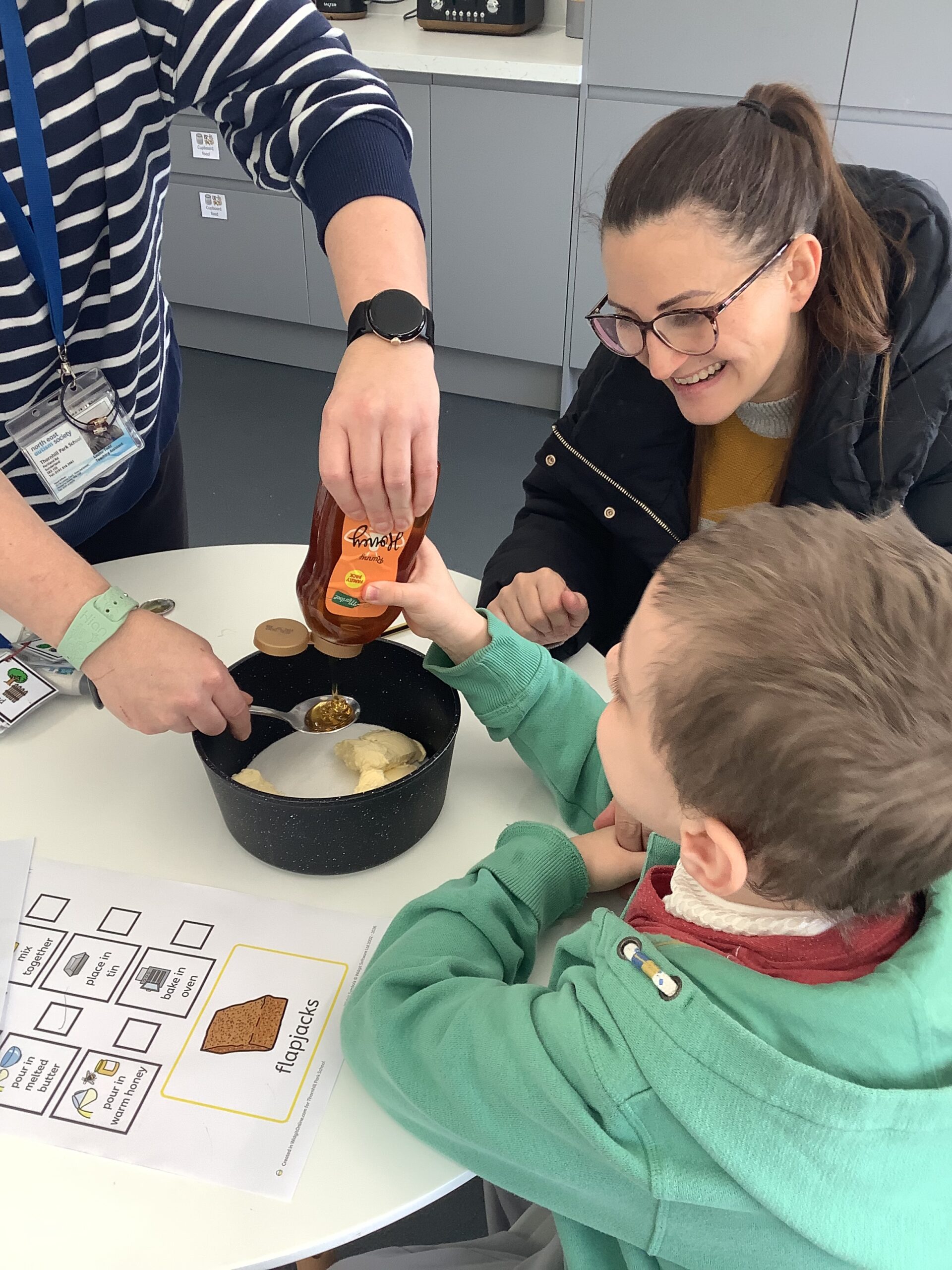 Comet Class Making Honey Flapjacks Featured Image