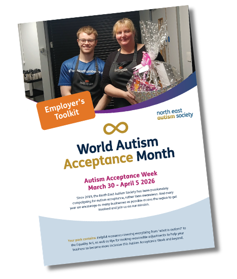 At work - North East Autism Society