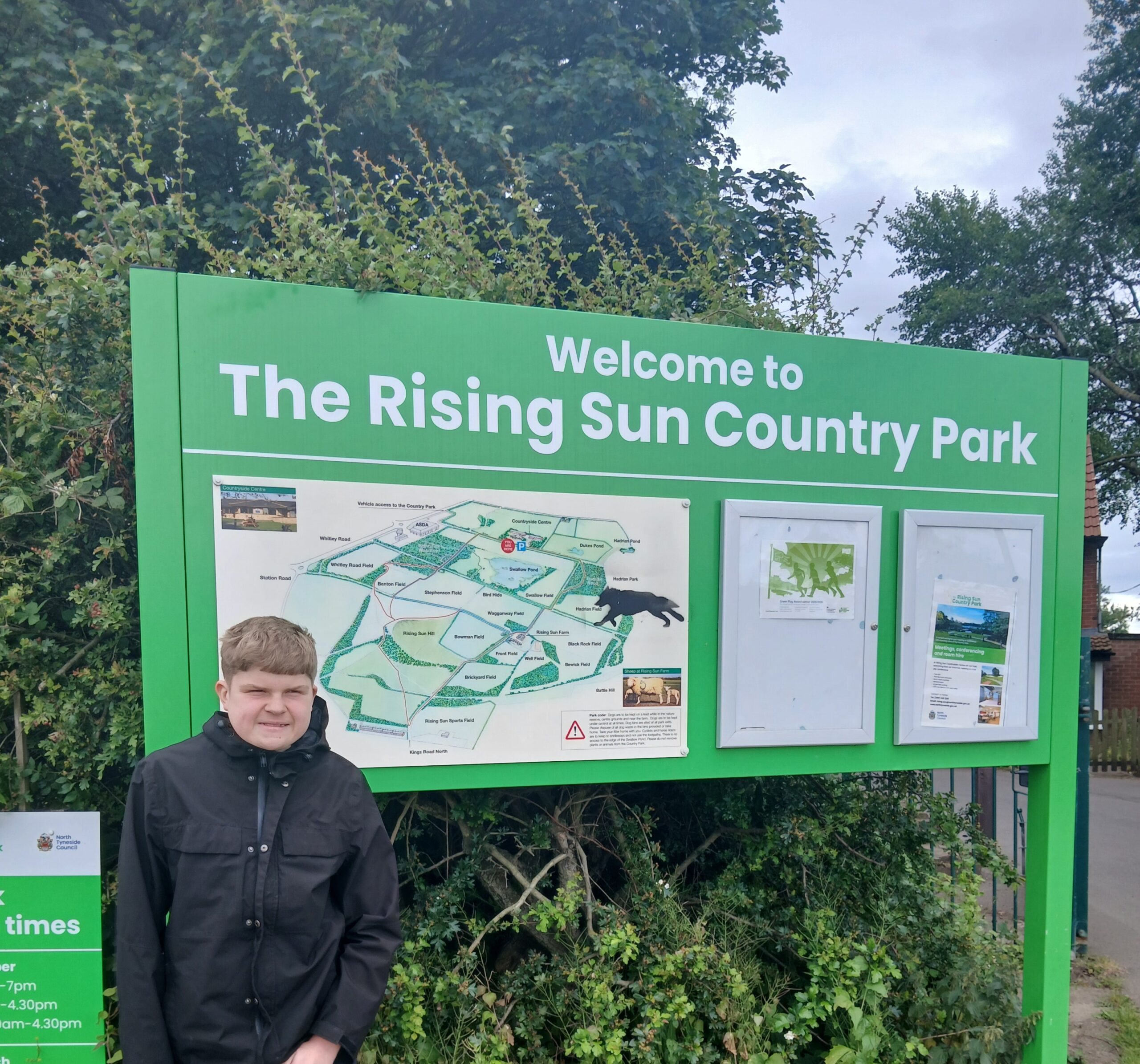 First Visit to Rising Sun Country Park for Kelvin Featured Image