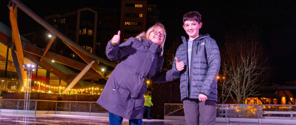 Autistic youngsters give Life Centre's ice rink seal of approval