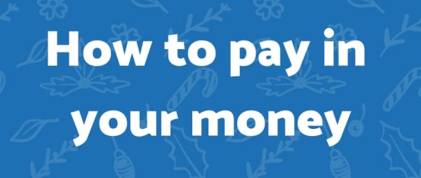 How to pay in your money