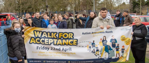 More than 100 learners join autism-friendly sensory walk