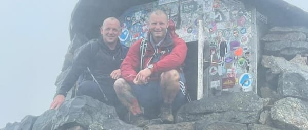 Pals tackle Three Peaks in aid of NEAS